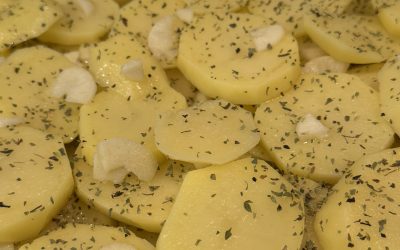 Pommes de terre au citron à la grecque