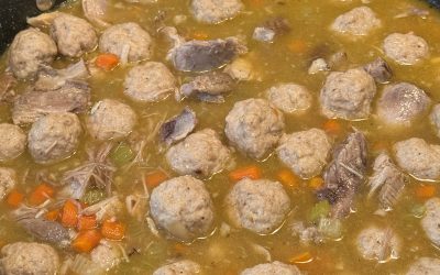 Ragoût de pattes de porc aux boulettes